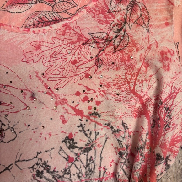 Vintage Y2K Northern Reflection Pink Long Sleeve Top - Picture 2 of 4